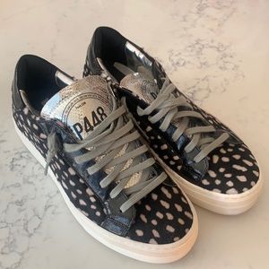 P448 Thea Low Top Platform Sneaker in Pepper Sz 38